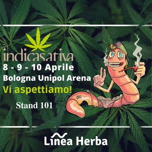 Linea Herba all’ottava edizione della Fiera Internazionale della Canapa di Bologna “Indica Sativa Trade” 8-9-10 Aprile 2022