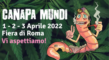 LINEA HERBA alla fiera di Roma “CANAPA MUNDI” dal 1 al 3 Aprile 2022